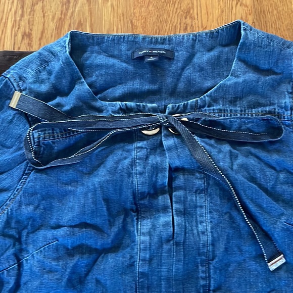 Tommy Hilfiger Denim Dress with bow - Picture 2 of 2